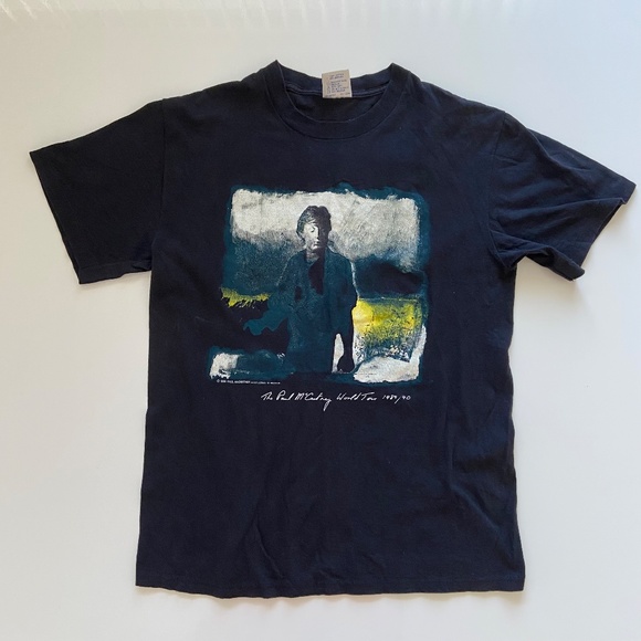 brockum Other - Vintage Paul McCartney T-Shirt Mens Large World Tour 1989 1990 80s Rock Music